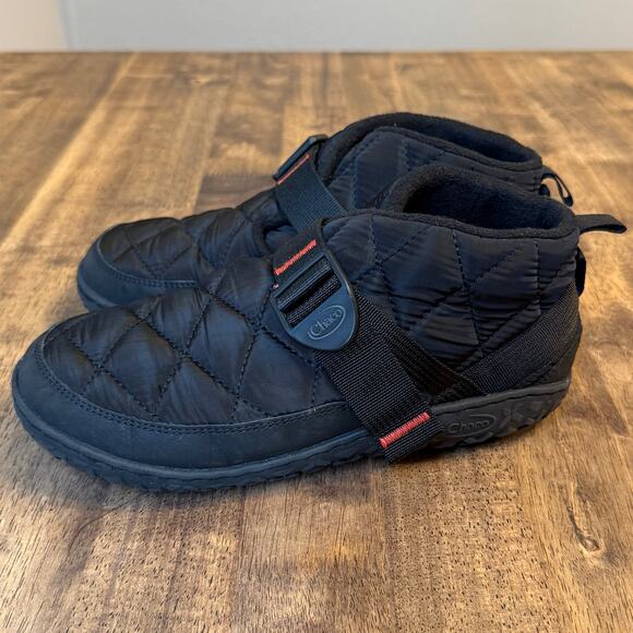 Chaco Ramble Slipper Shoe Rugged Canvas High Top Hiking Black Women’s Size 8.5 - Picture 4 of 12